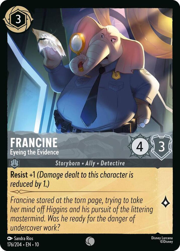 Francine - Eyeing the Evidence - Disney Lorcana