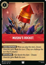 Mushu's Rocket - Disney Lorcana