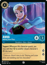 Anna - Making Snow Plans - Disney Lorcana