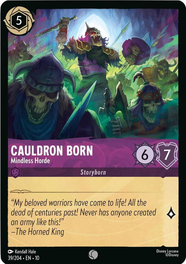 Cauldron Born - Mindless Horde - Disney Lorcana