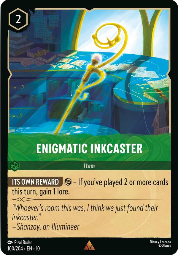 Enigmatic Inkcaster - Disney Lorcana