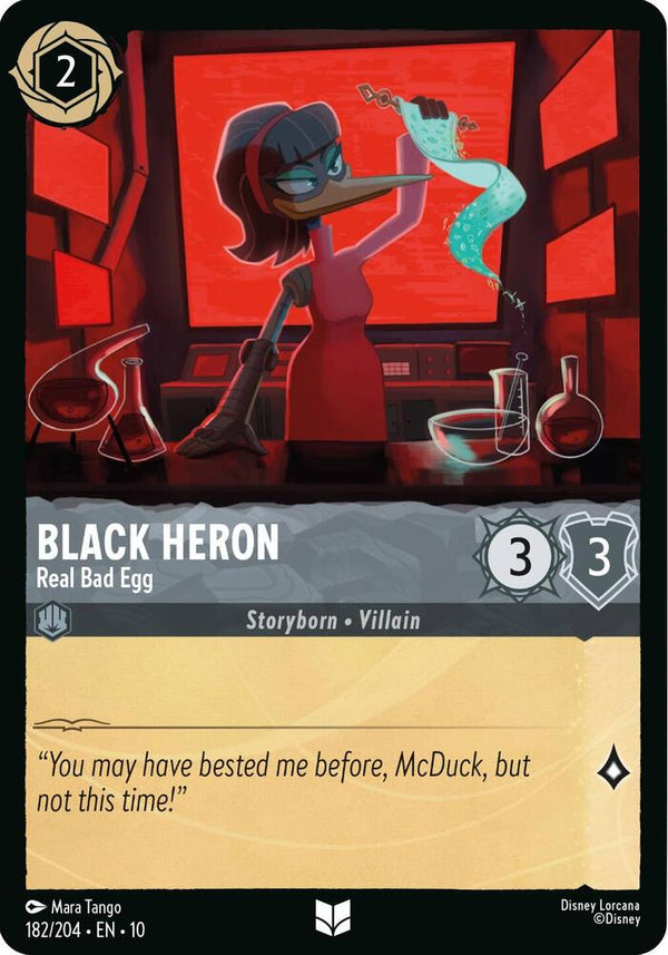 Black Heron - Real Bad Egg - Disney Lorcana