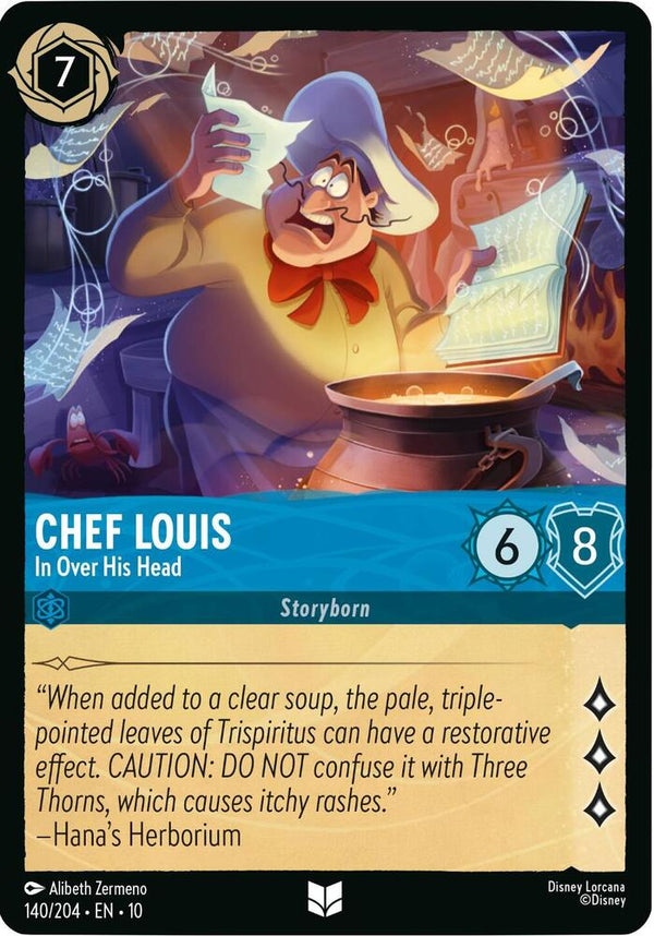 Chef Louis - In Over His Head - Disney Lorcana