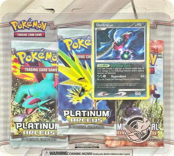 Arceus 3 Pack Blister [Darkrai] - Pokémon
