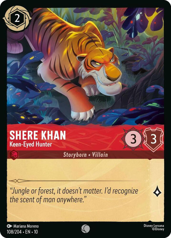 Shere Khan - Keen-Eyed Hunter - Disney Lorcana