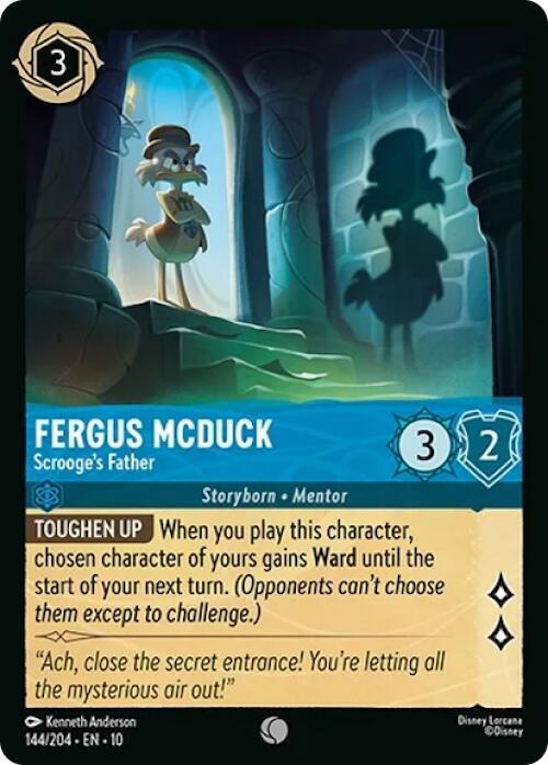 Fergus McDuck - Scrooge's Father - Disney Lorcana