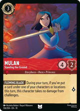 Mulan - Standing Her Ground - Disney Lorcana