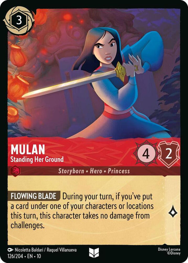 Mulan - Standing Her Ground - Disney Lorcana