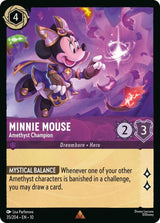 Minnie Mouse - Amethyst Champion - Disney Lorcana