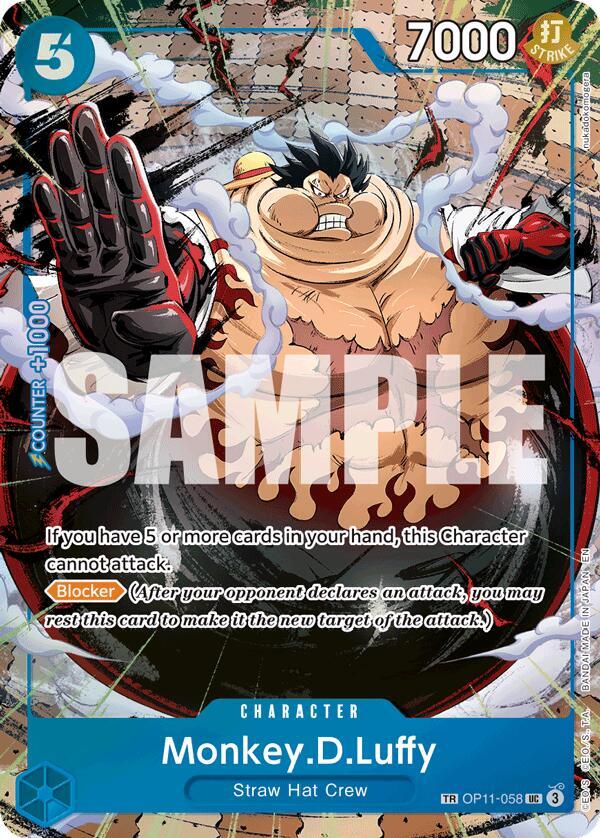 Monkey.D.Luffy - OP11-058 (TR) - One Piece Card Game