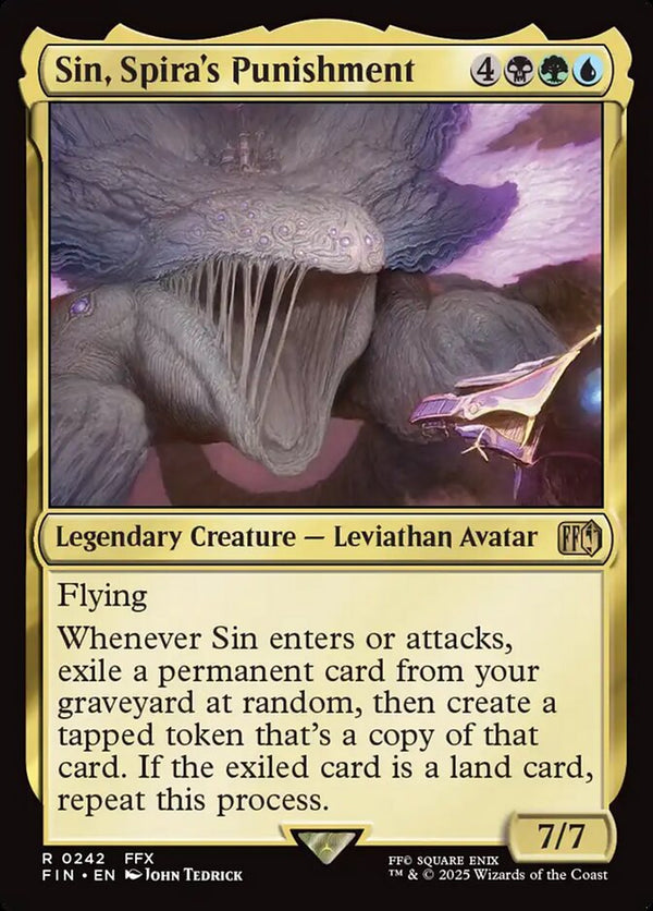 Sin, Spira's Punishment (FIN 242) - Magic: The Gathering
