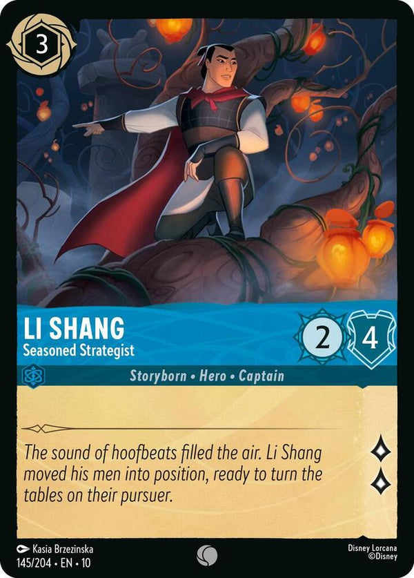 Li Shang - Seasoned Strategist - Disney Lorcana