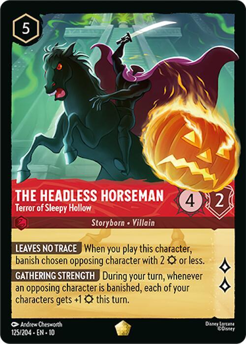 The Headless Horseman - Terror of Sleepy Hollow - Disney Lorcana