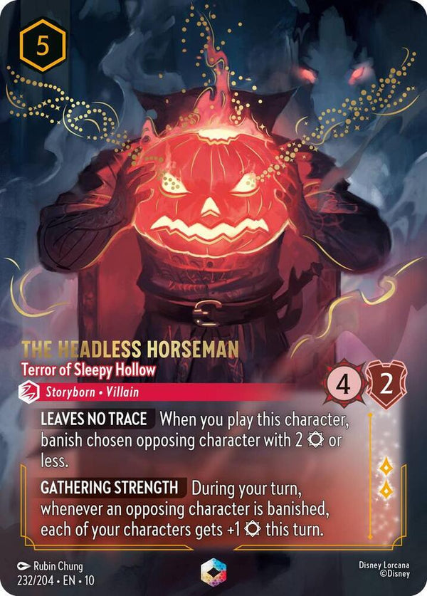The Headless Horseman - Terror of Sleepy Hollow (Enchanted) - Disney Lorcana