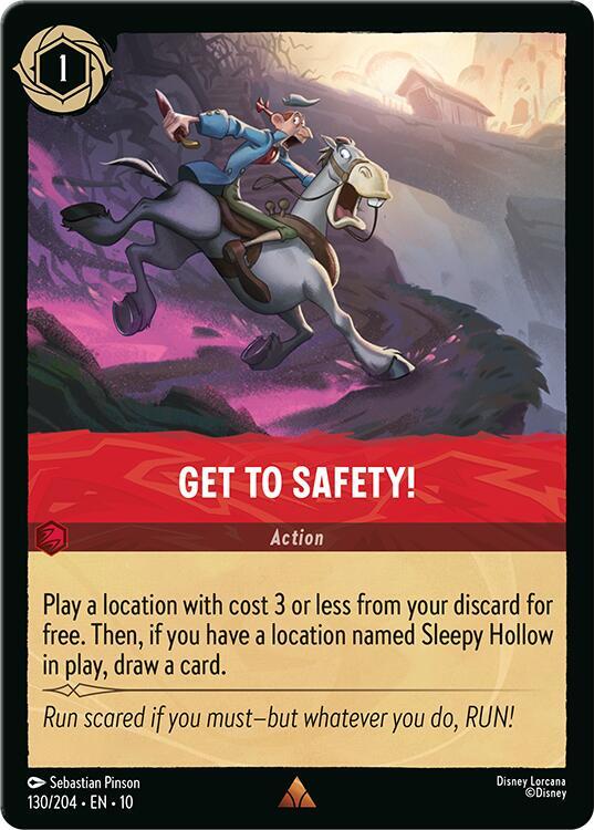 Get to Safety! - Disney Lorcana