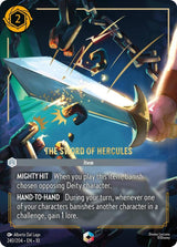 The Sword of Hercules (Enchanted) - Disney Lorcana