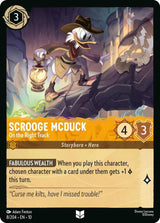 Scrooge McDuck - On the Right Track - Disney Lorcana