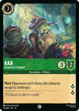 Kaa - Suspicious Serpent - Disney Lorcana