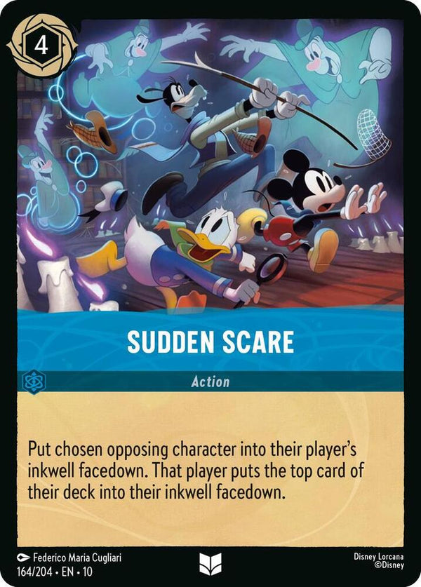 Sudden Scare - Disney Lorcana