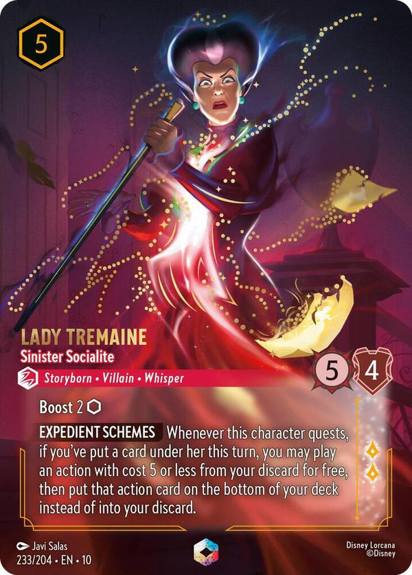 Lady Tremaine - Sinister Socialite (Enchanted) - Disney Lorcana