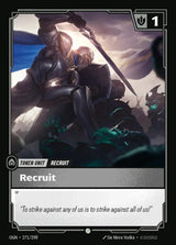 Recruit (271) // Buff - Riftbound: League of Legends TCG