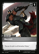 Recruit (272) // Buff - Riftbound: League of Legends TCG