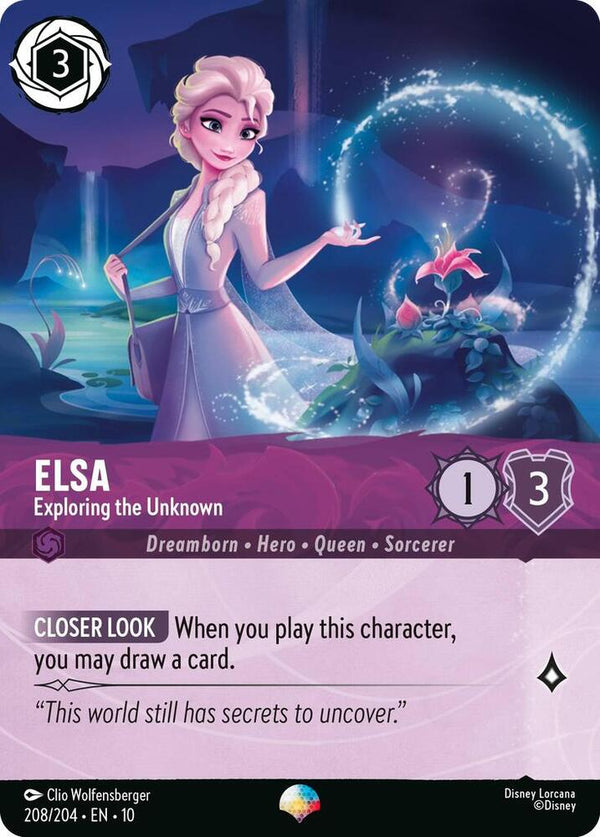 Elsa - Exploring the Unknown (Epic) - Disney Lorcana