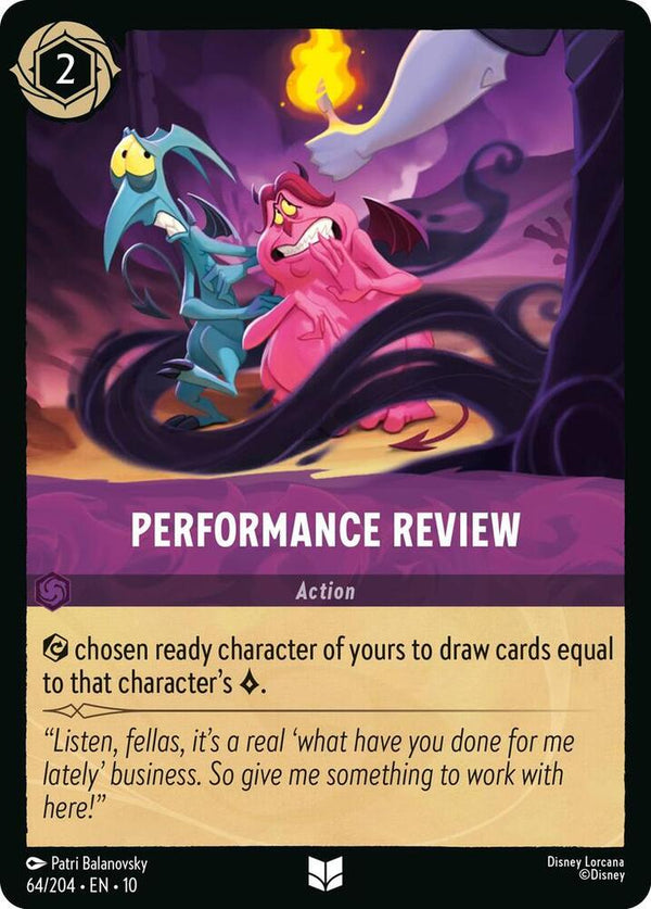 Performance Review - Disney Lorcana