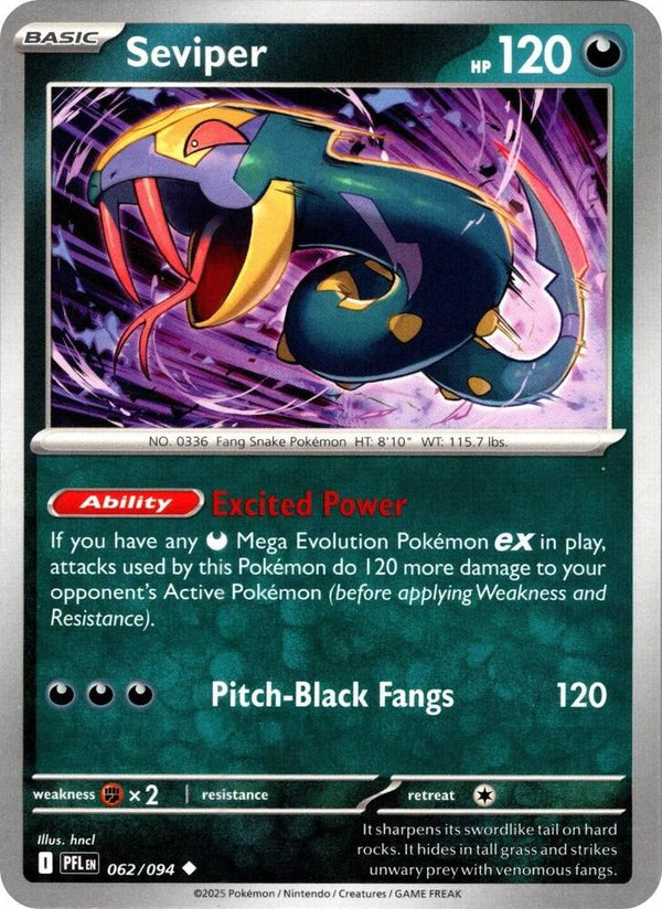 Seviper - Pokémon