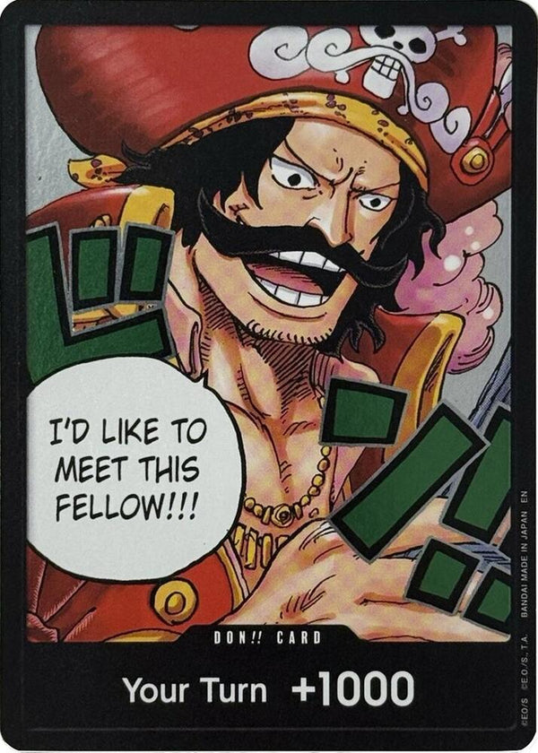 DON!! Card (Gol.D.Roger) - One Piece Card Game
