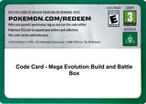 Code Card - Mega Evolution Build and Battle Box - Pokémon