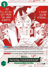 I Know You're Strong... So I'll Go All Out from the Very Start!!! (3rd Anniversary Treasure Campaign Pack) - One Piece Card Game