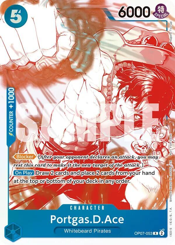 Portgas.D.Ace - OP07-053 (3rd Anniversary Treasure Campaign Pack) - One Piece Card Game