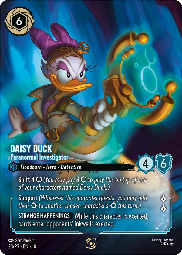 Daisy Duck - Paranormal Investigator (Store Championship Participant) - Disney Lorcana