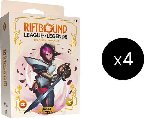 Spiritforged - Champion Deck (Fiora) Display - Riftbound: League of Legends TCG
