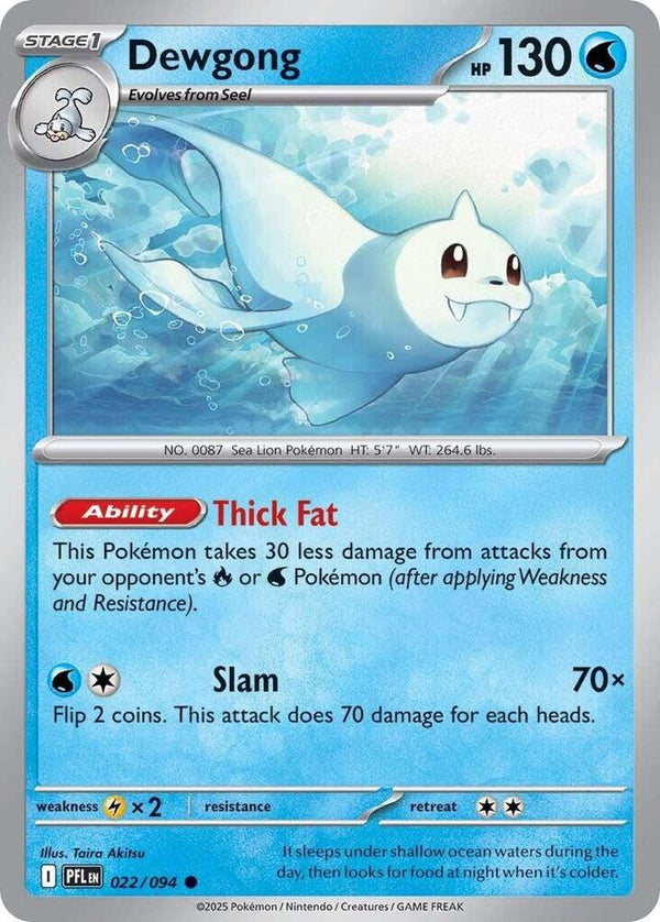 Dewgong - 022/094 - Pokémon