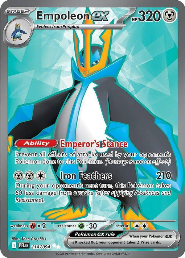 Empoleon ex - 114/094 - Pokémon