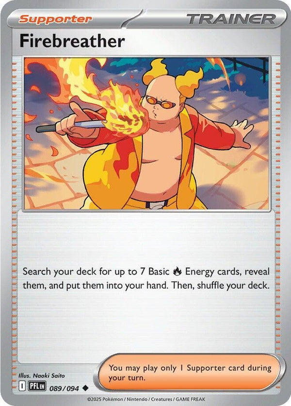 Firebreather - 089/094 - Pokémon
