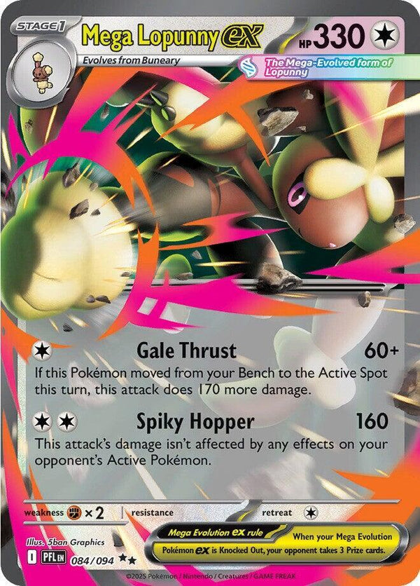 Mega Lopunny ex - 084/094 - Pokémon
