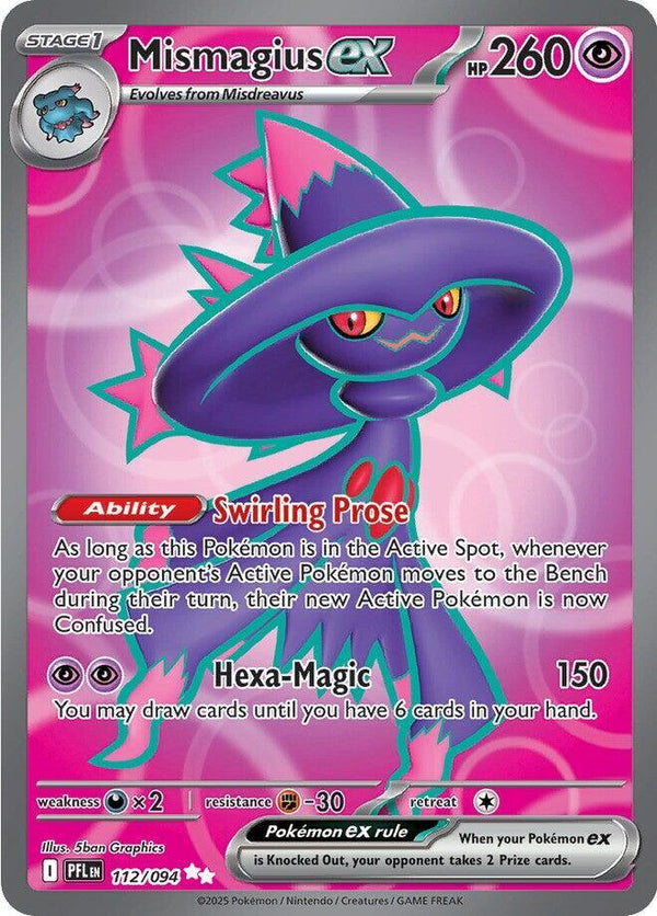 Mismagius ex - 112/094 - Pokémon