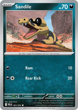 Sandile - Pokémon