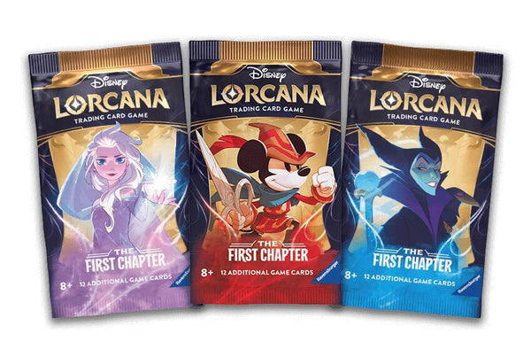 Disney Lorcana: The First Chapter Booster Pack Art Bundle [Set of 3] - Disney Lorcana