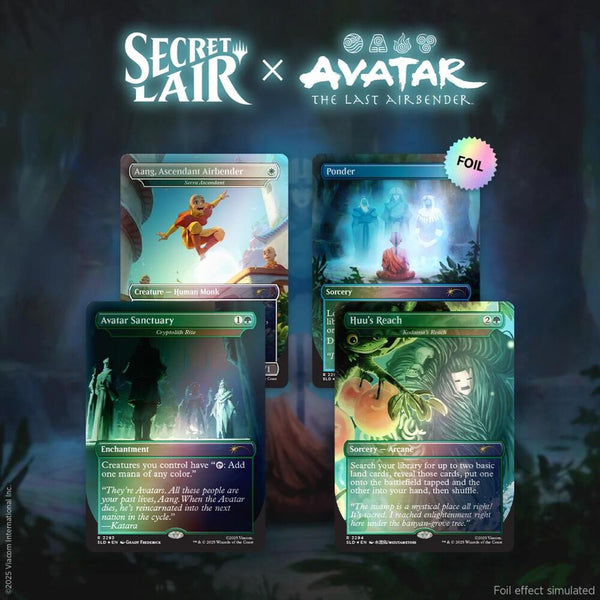 Secret Lair x Avatar: The Last Airbender: A Lot To Learn - Rainbow Foil Edition - Magic: The Gathering