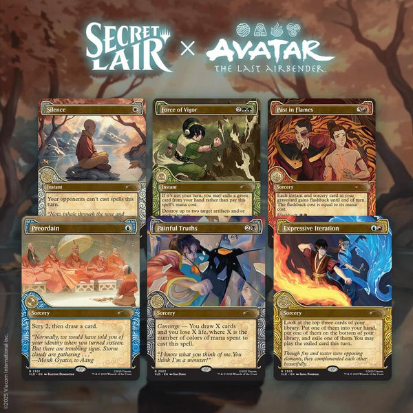 Secret Lair x Avatar: The Last Airbender: One with the Elements - Non-Foil Edition - Magic: The Gathering