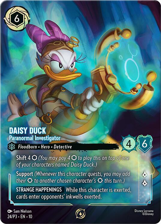 Daisy Duck - Paranormal Investigator (Store Championship) - Disney Lorcana