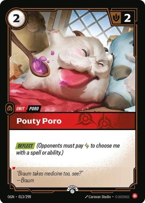 Pouty Poro - Riftbound: League of Legends TCG