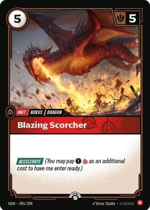 Blazing Scorcher - Riftbound: League of Legends TCG