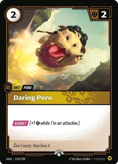 Daring Poro - Riftbound: League of Legends TCG