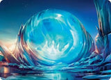 Aang's Iceberg Art Card - Magic: The Gathering