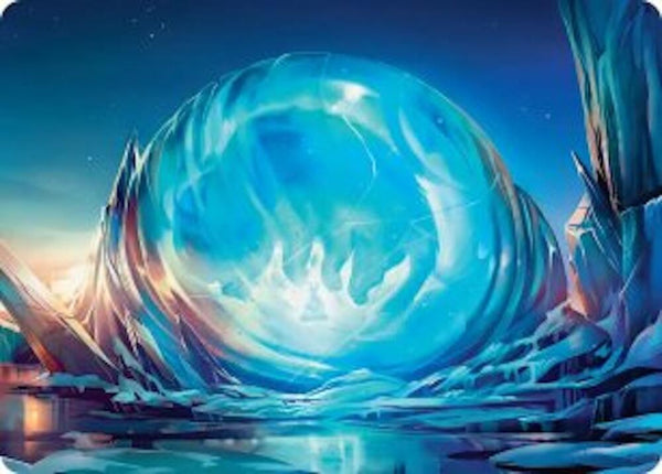 Aang's Iceberg Art Card - Magic: The Gathering